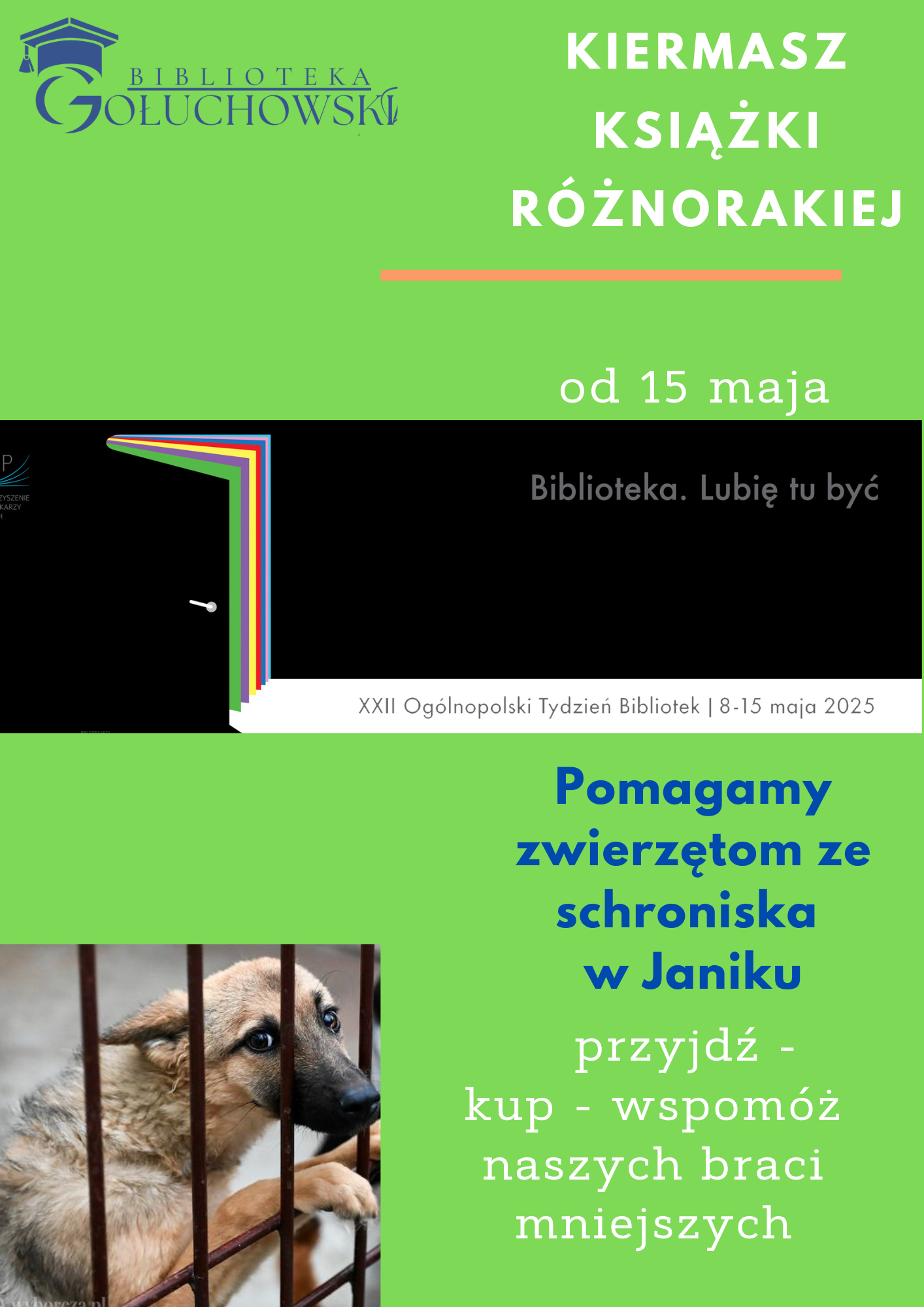 Tydzien Bibliotek 2024 plakat w 1